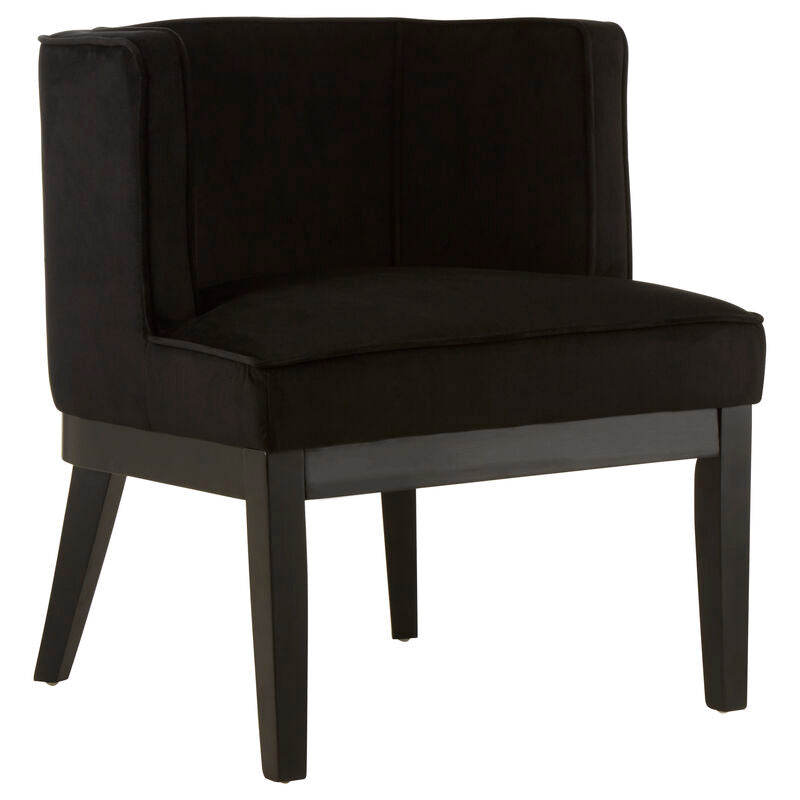 Black Fabric Dining Chair | Salford