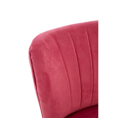 Pink Velvet Kids Chair | Mia