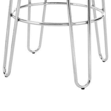 Hairpin Legs Stool with Wood Top | District