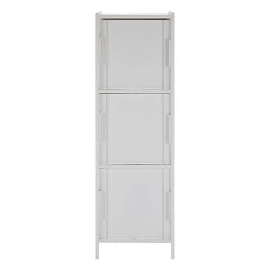 White Wood 3 Drawer Cabinet | Salon
