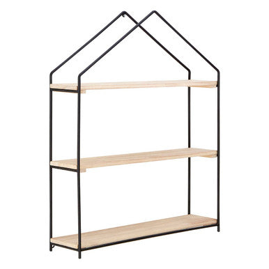 3 Tier Wooden Wall Shelves | Brixton