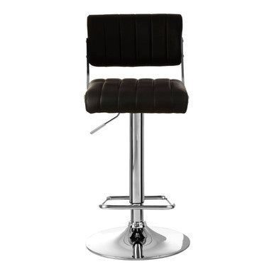 Black Channel Design Seat Bar Stool | Stockholm