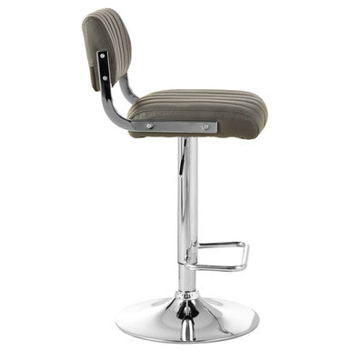 Grey Channel Design Seat Bar Stool | Stockholm