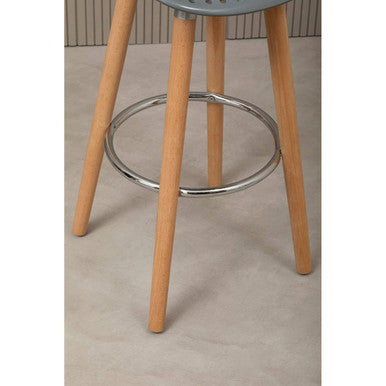 Grey Pp Seat Bar Stool | Stockholm
