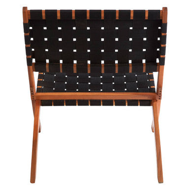 Black Woven Chair | Emilio