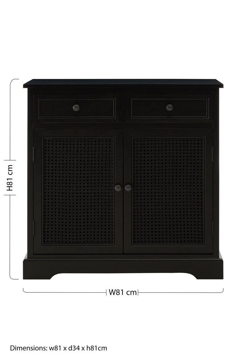 Black Wooden Sideboard | Heritage