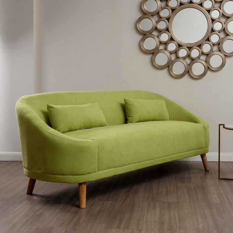 Green Linen Sofa | Holland