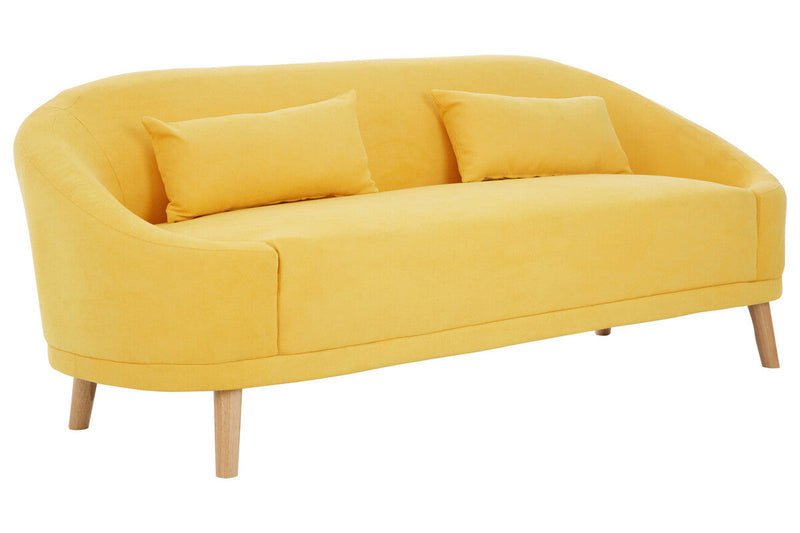 Yellow Linen Sofa | Holland