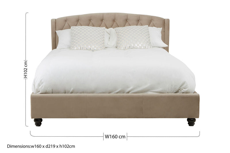 Mink King Bed | Josephine