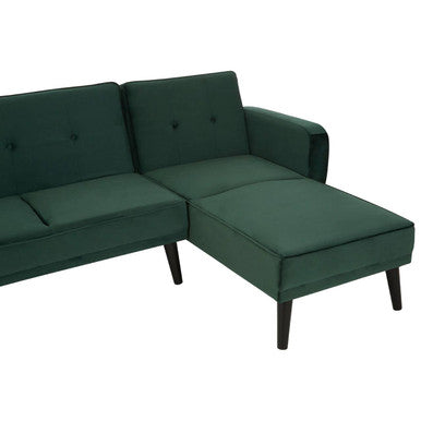3 Seater Green Sofa Bed | Serene