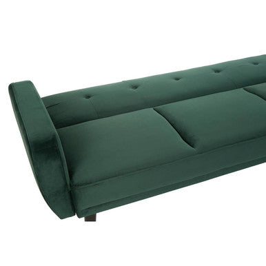 3 Seater Green Sofa Bed | Serene