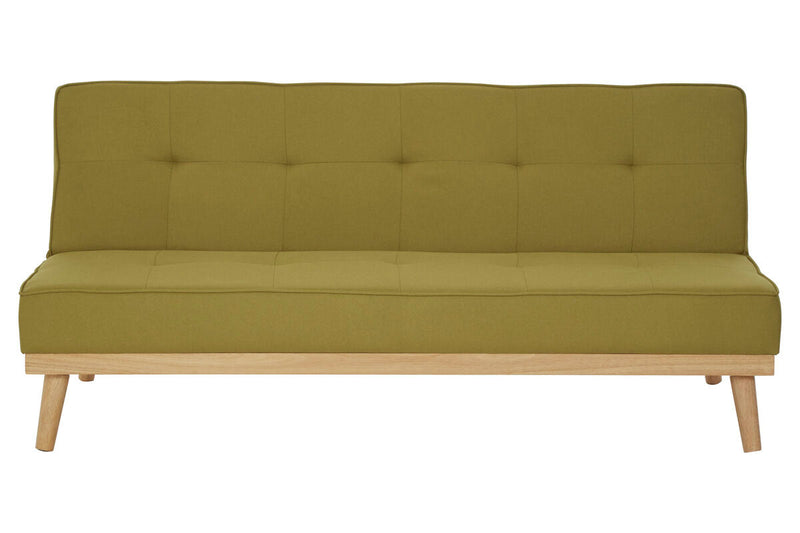 3 Seater Green Sofa Bed | Stockholm