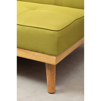 3 Seater Green Sofa Bed | Stockholm
