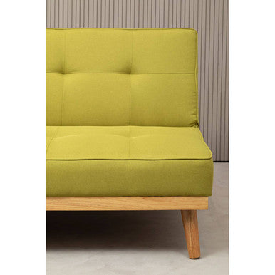 3 Seater Green Sofa Bed | Stockholm