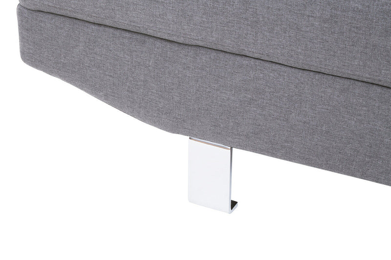 Grey Linen Corner Sofas | Hanover