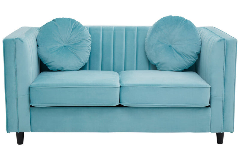 2 Seater Green Velvet Sofa | Farah