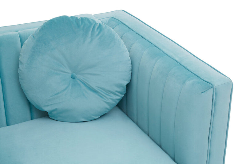 2 Seater Green Velvet Sofa | Farah