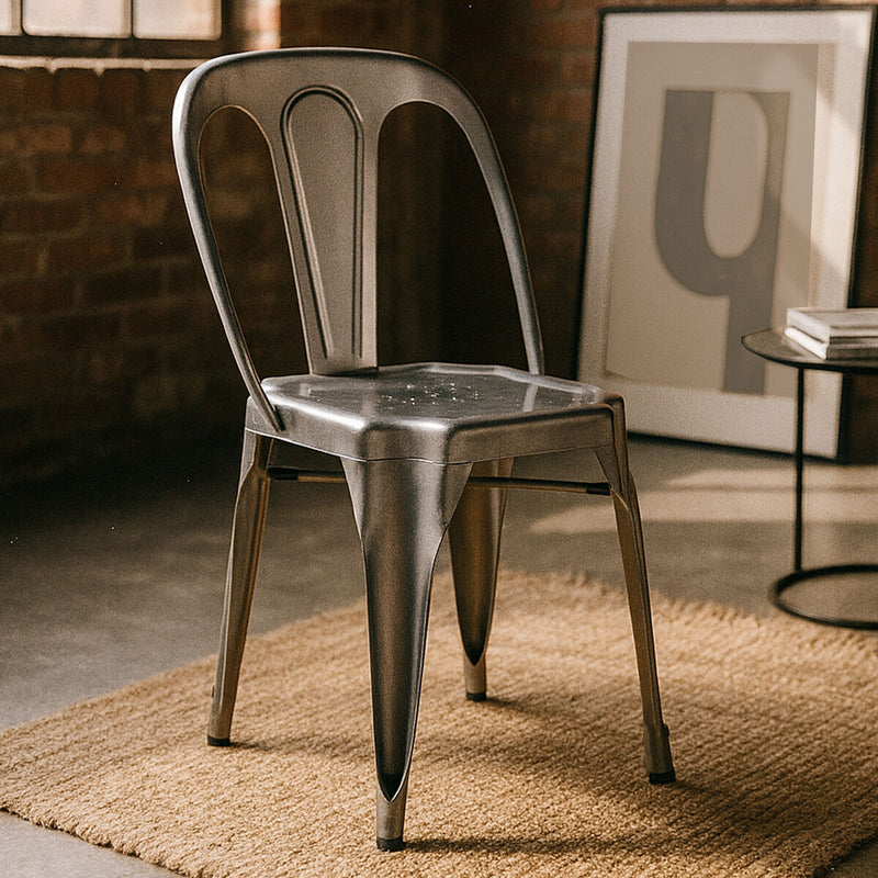 Grey Metal Chair | Grange