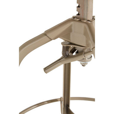 Champagne Finish Adjustable Bar Stool | Gator
