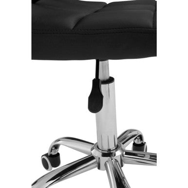 Black Home Office Chair with Swivel Base | Finn
