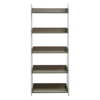 Five Tier Oak Effect Shelf Unit | Bradbury