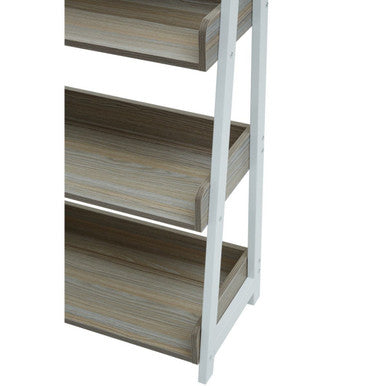 Five Tier Oak Effect Shelf Unit | Bradbury
