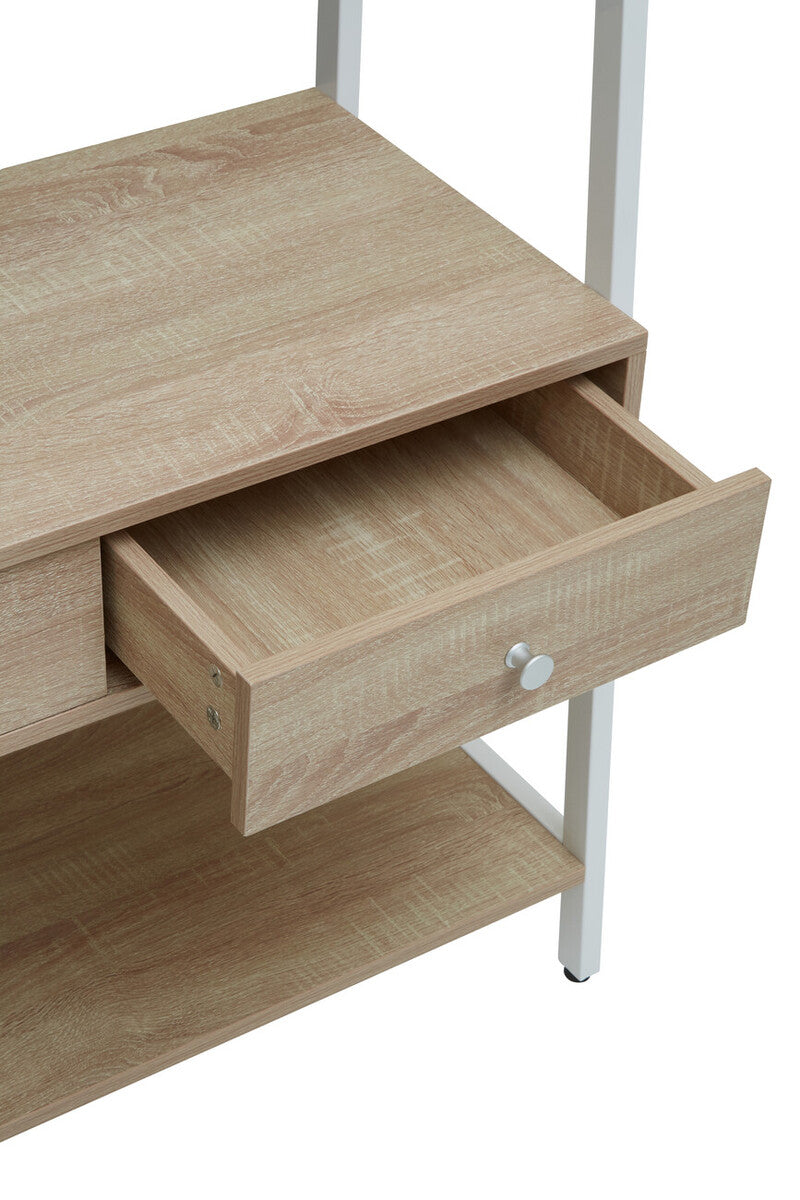 Natural Oak Effect Open Wardrobe | Bradbury