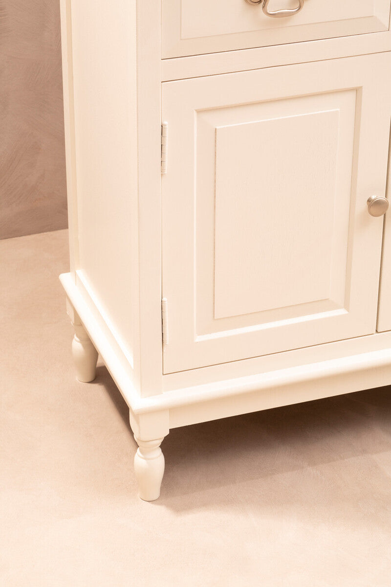 2 Drawer White Sideboard | Heritage