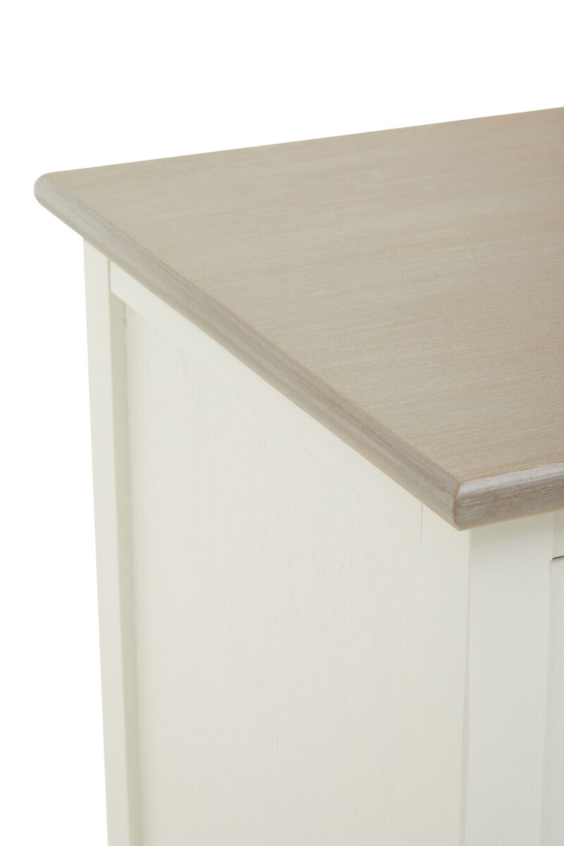 2 Drawer White Sideboard | Heritage