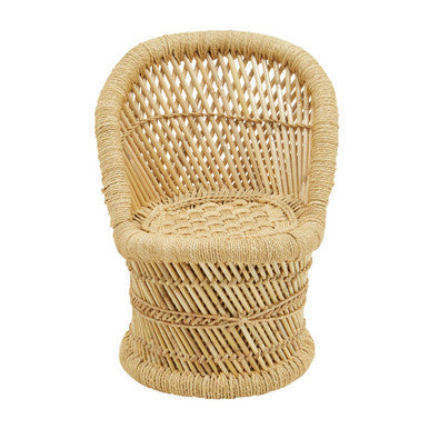 Children's Natural Chair and Stool | Rowan