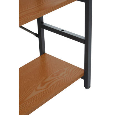 3 Tier Wood Finish Shelf Unit | Laxton