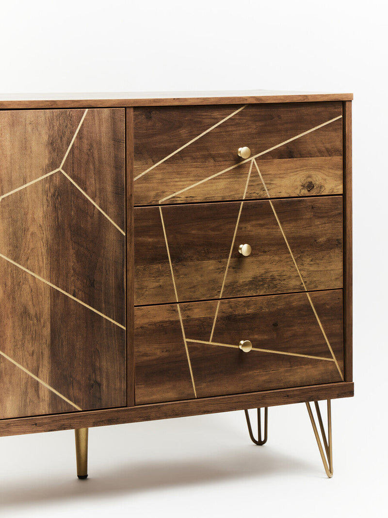 Sideboard with 2 Doors and 3 Drawers | Flori