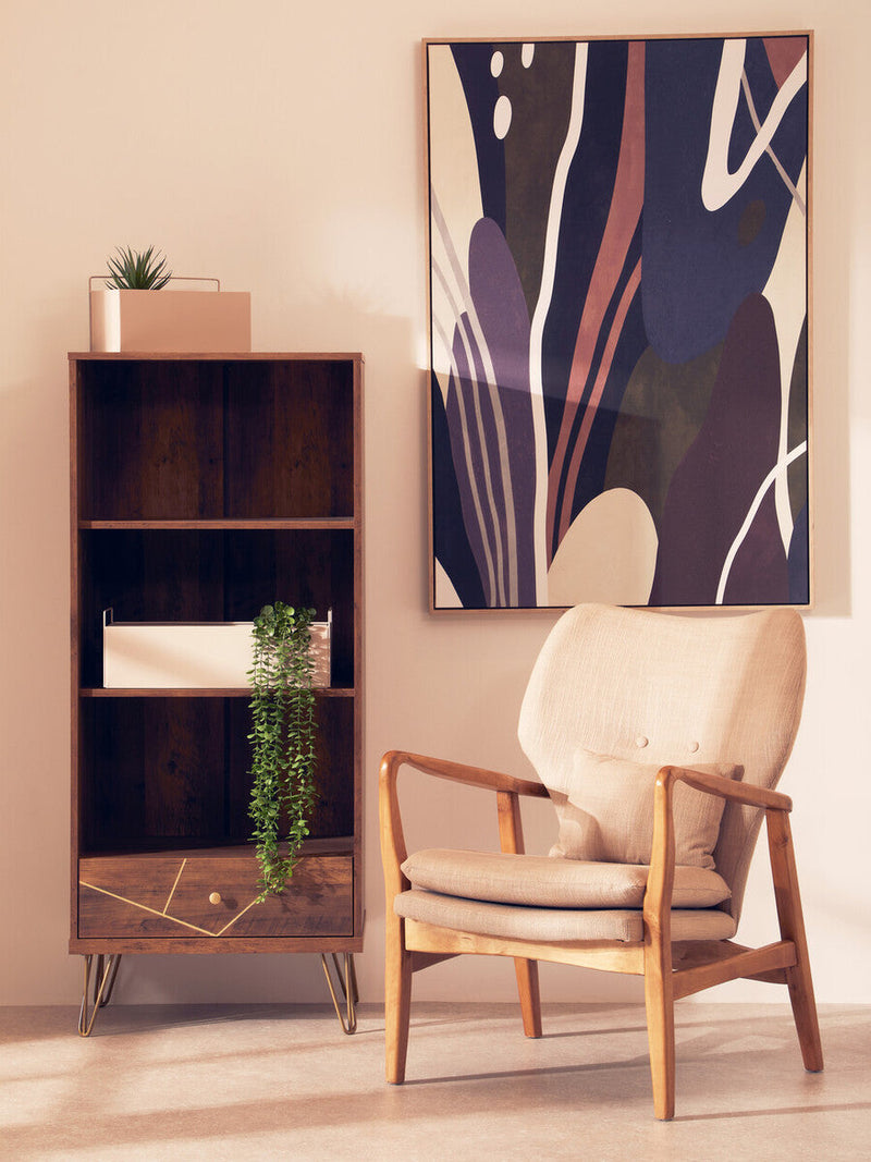 3 Tier Shelving Unit with Drawer | Flori