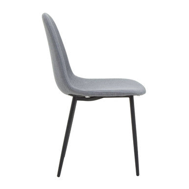 Grey Fabric Dining Chair | Salford