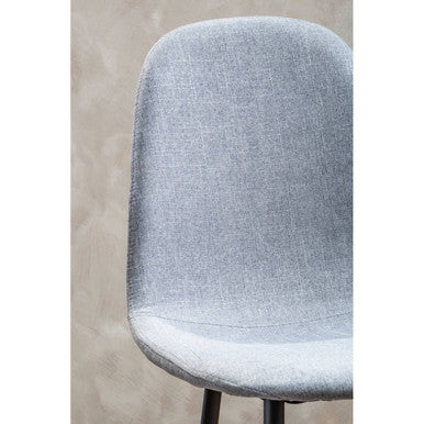 Grey Fabric Dining Chair | Salford