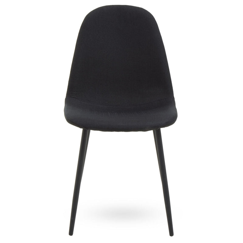 Black Fabric Dining Chair | Salford