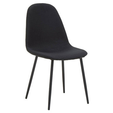 Black Fabric Dining Chair | Salford
