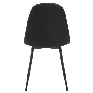 Black Fabric Dining Chair | Salford
