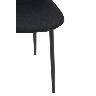Black Fabric Dining Chair | Salford