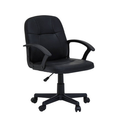 Black Small Home Office Chair | Brent