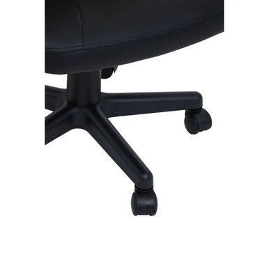 Black Small Home Office Chair | Brent