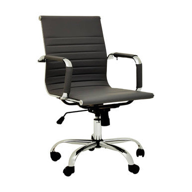 Black Low Back Home Office Chair | Brent