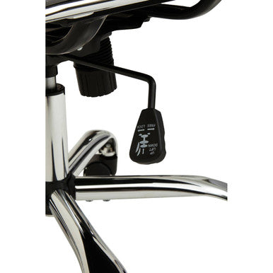Black Low Back Home Office Chair | Brent