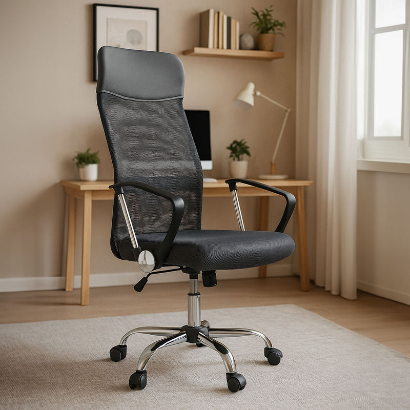 Grey Mesh Home Office Chair | Brent