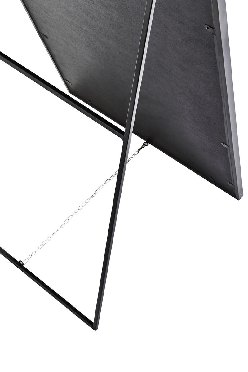 Floor Standing Mirror Black Frame | Tiana