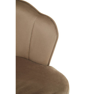 Mink Velvet Dining Chair | Tian