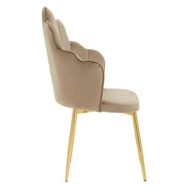 Mink Velvet Chair | Tian