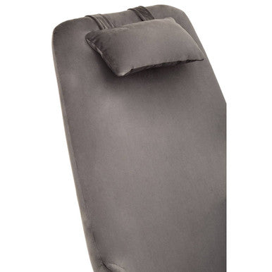 Grey Velvet Rocking Chair | Stockholm