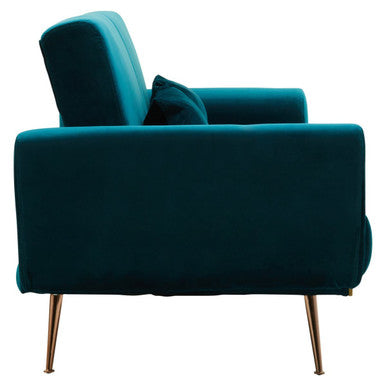 Green Velvet Sofa Bed | Hatton