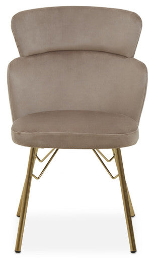 Mink Velvet Chair | Veneto